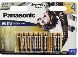 Panasonic EVERYDAY POWER szupertartós elem (AAA, LR03EPS, 1.5V, alkáli) 10db /csomag (LR03EPS-10BW6-4F) - bluedigital