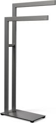 ZACK Suport pentru prosoape Linea, grafit, cu acoperire PVD (40876)
