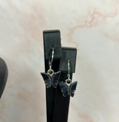 Pink Dream Beauty Moonwing Charms - pillangó fülbevaló Szín: Fekete