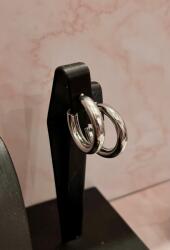 Pink Dream Beauty Pure Loop klasszikus ezüst karika fülbevaló Méret: 2 cm átmérő