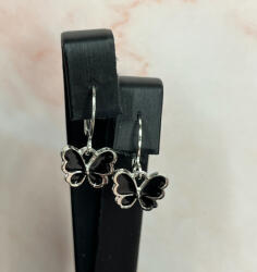 Pink Dream Beauty Soft Glow Butterfly - pillangó fülbevaló Szín: Fekete