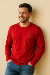 Thomas Jeans Piros hosszú ujjú póló