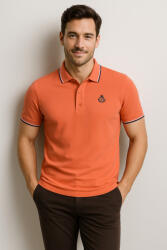 Thomas Jeans piké galléros póló barackvirág színű