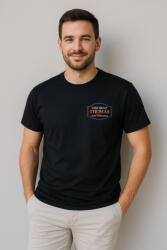 Thomas Jeans fekete keretes feliratos