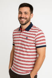 Thomas Jeans csíkos galléros póló