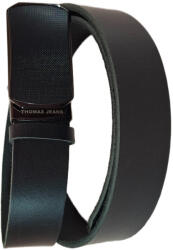 Thomas Jeans automata bőr öv fekete 2