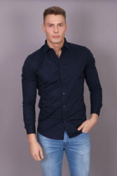 Thomas Jeans sötétkék hosszú ujjú ing