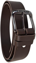 Thomas Jeans barna bőr öv