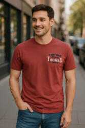 Thomas Jeans mályva Keep your dreams póló