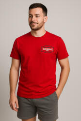 Thomas Jeans piros keretes feliratos