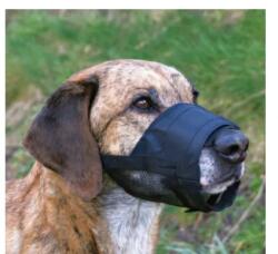 TRIXIE Muzzle L - Регулируем намордник за кучета от големи породи M-L / 23-31см. /