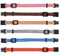 TRIXIE Junior Set of Puppy Collars -S/M Комплект нашийници за кучета в различни цветове 17см. /25 см. /10мм. 6 броя