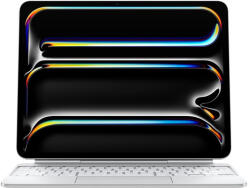 Apple Magic Keyboard for iPad Pro 13_inch (M4) - Hungarian - White - Dobozsérült termék (MWR43MG/A_D)