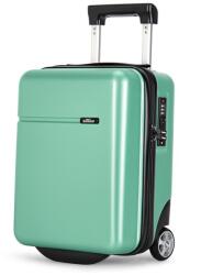 BONTOUR 40x30x20cm kabinbőrönd, WIZZ AIR felvihető kézipoggyász, Púderzöld (120521-PowderGreen)