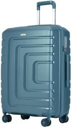 BONTOUR "Charm" 4-kerekes bőrönd TSA számzárral 67x44x25 cm, M méretű, Jeges Kék (130842-IceBlue) - tutihome