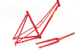 Csepel Torpedo 3* kerékpár váz szett női országúti, fittnes acél