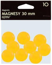 GRAND Táblamágnes GRAND 30 mm sárga 10 darabos