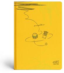 LIPAMILL Beírókönyv vonalas LIPAMILL A/5 96 lapos keményfedeles