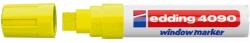 edding Folyékony kréta EDDING 4090 vágott 4-15 mm neon sárga