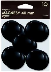 GRAND Táblamágnes GRAND 40 mm fekete 10 darabos