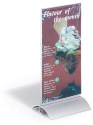 DURABLE Prospektustartó DURABLE 1/3 A/4 álló átlátszó