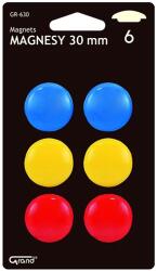 GRAND Táblamágnes GRAND 30mm 6 darabos vegyes színű