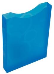 KARTON P+P Füzetbox OXY PP A/4 nyitott neon kék