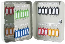 DONAU Kulcsszekrény DONAU fém 180x250x80 mm 48 kulcshoz szürke