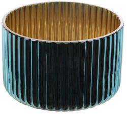 Eurofirany Nela 12x8 cm sötét türkiz/arany