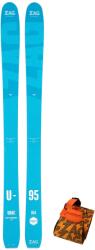 ZAG Ubac 95 Lady Sífelszerelés - clear blue/white - 158 cM