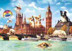 Trefl Caini in Londra 1000 piese Puzzle