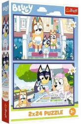 Trefl Bluey 2x24 piese Puzzle