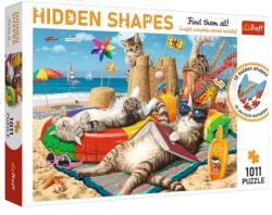 Trefl Vacanță feline 1000 piese 10674 Puzzle
