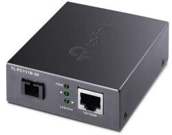 TP-Link 10/100 WDM Media Converter TL-FC111B-20 , Standarde si protocoale: IEEE802.3, IEEE802.3i, IEEE802.3u, Interfata: 1× 100 (TL-FC111B-20)