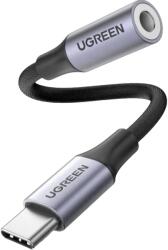 UGREEN Аудио кабел Ugreen - AV161, USB-C/жак 3.5 mm, 0.1 m, черен (0403007)