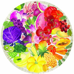 Ravensburger Cerc fructe și legume 500 piese RVSPA17169 Puzzle