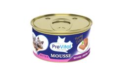 PreVital Mousse Kitten macskakonzerv - borjú 85 g