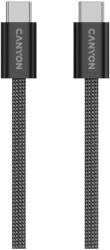 CANYON USB 2.0 Type C Összekötő Fekete 1m CND-CCMG60AB15B (CND-CCMG60AB15B)