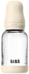 BIBS Baby Glass Bottle Round Latex шише против колики Ivory - notino - 26,44 лв