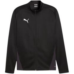 PUMA Sportblúz, Puma, Teamgoal, fekete, kapucni nélkül, cipzárral, XL INTL (658633 03-r-XL)