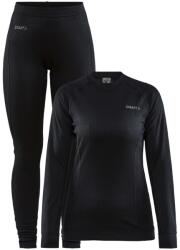 Craft Core Dry Baselayer Black Női termál szett M