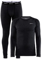 Craft Core Wool Merino black Thermo férfiszett L