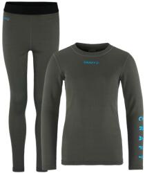 Craft Core Warm Baselayer Junior Granite/Ray Gyermek termoszkészlet 158 cm