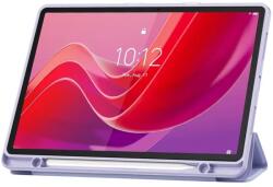 Tech-Protect Sc Pen Oldalra nyíló kitámasztható mappa tok ceruza tartóval Lenovo Tab M11 lila (SP111954)