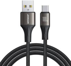 JOYROOM Cablu de date Joyroom S-A25, USB/USB-C, 100W, 1.2m, Negru (6941237109989)