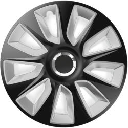 Versaco 17" DÍSZTÁRCSA STRATOS RC FEKETE-EZÜST, 4db (VER9033)