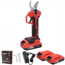 INCRAFT Foarfeca de gradina cu acumulator 20V INCRAFT PNK-20V 2.5 Ah 120 taieri/min 2 acumulatori incarcator inclus (0771) - agromoto Foarfeca de gradina