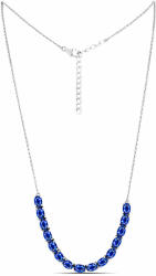  Ezüst Nyaklánc Ausztrál Kék Zafírral, Y61735