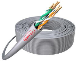 Emtex Cablu Utp Cat5e Cupru 24awg 305m Emtex (kab-emt13) - vexio