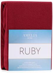 AmeliaHome Lepedő RUBY bordó frottír 200-220x200 AmeliaHome